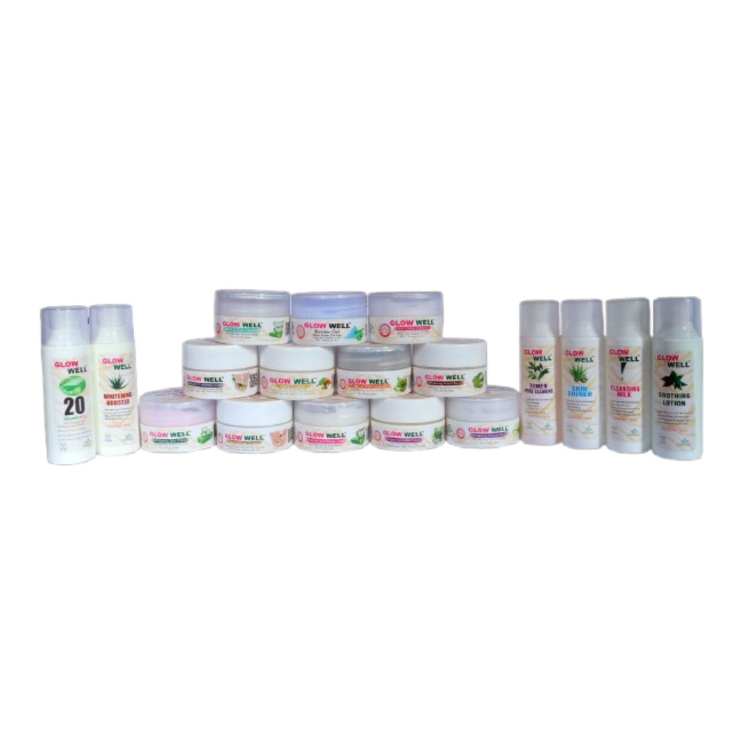 Glow Well Facial Care Range