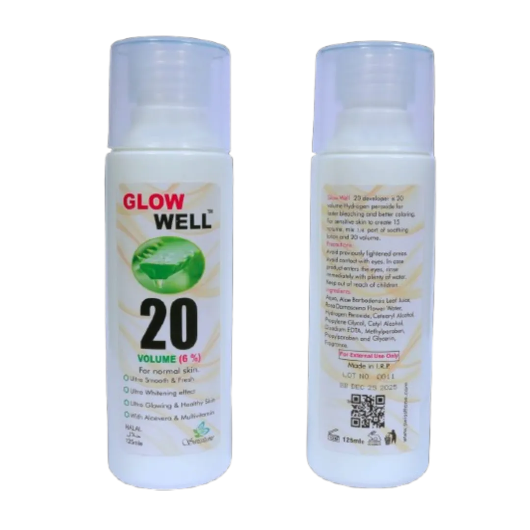 Glow Well 20 Volume (6%) Developer - Image 2